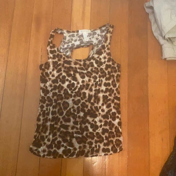 Ambiance Tops - Leopard Tank